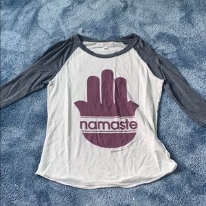 Spiritual Gangster long sleeve t-shirt with hamsa